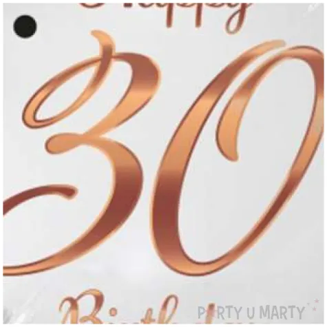 balon foliowy happy birthday 30 b c rozowe zloto godan 18 rnd