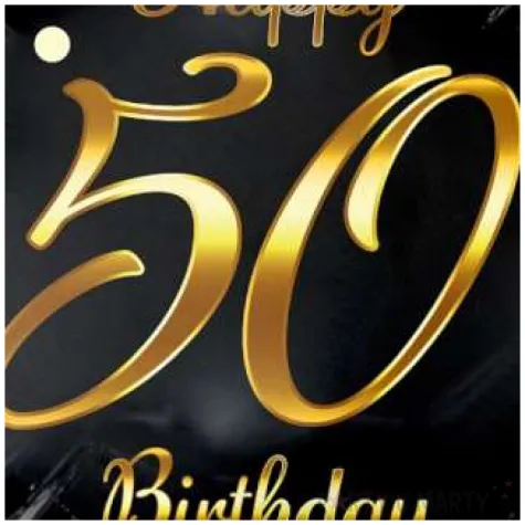 balon foliowy happy birthday 50 b c czarno zloty godan 18 rnd