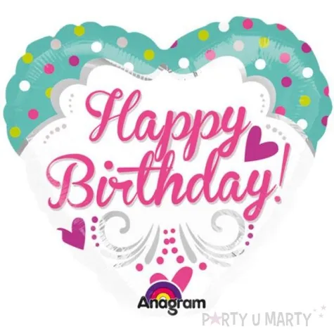 balon foliowy happy birthday amscan 9 hrt