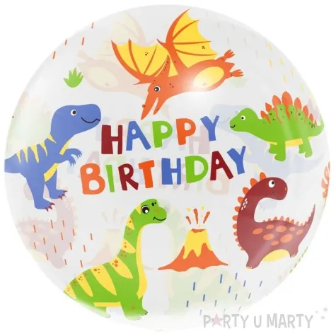 balon foliowy happy birthday dinozaury godan 20 rnd
