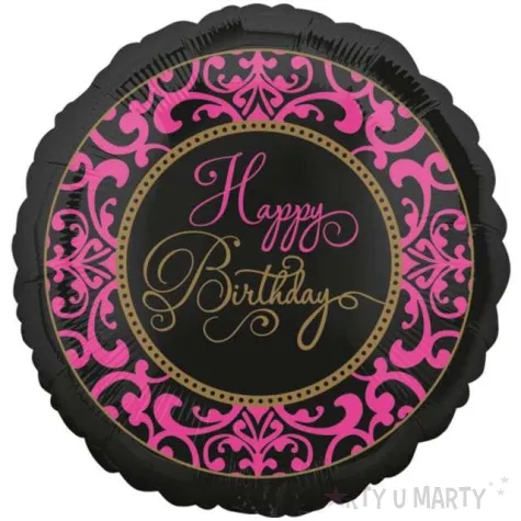balon foliowy happy birthday fabulous celebration amscan 17 rnd