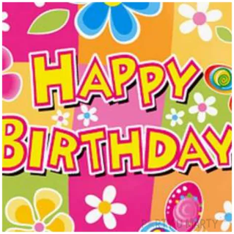 balon foliowy happy birthday flexmetal 18 rnd