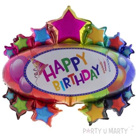 balon foliowy happy birthday funny fashion 37 shp