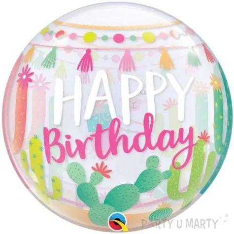 balon foliowy happy birthday lama qualatex 22 orb