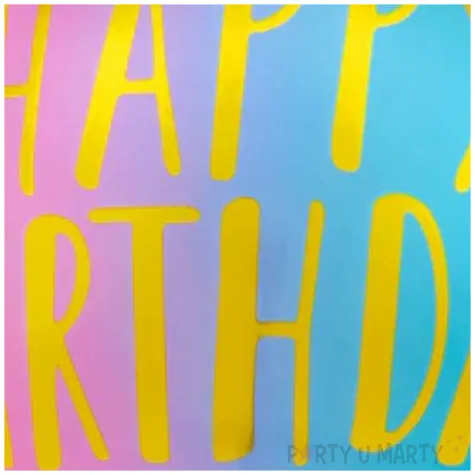 balon foliowy happy birthday ombre partypal 18 rnd