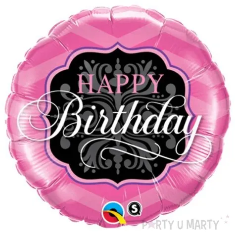 balon foliowy happy birthday qualatex 18 rnd