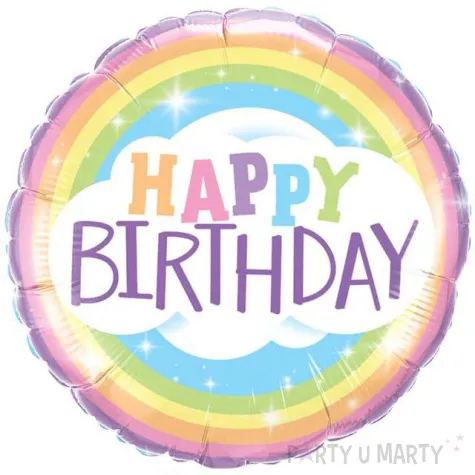 balon foliowy happy birthday qualatex 18 rnd