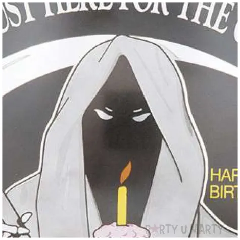 balon foliowy happy birthday smierc betallic 18 rnd