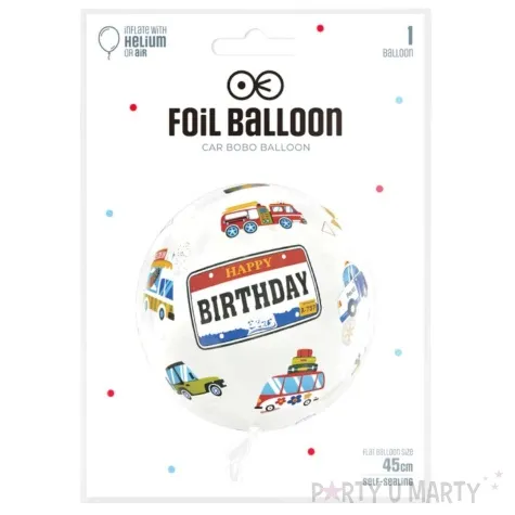 balon foliowy happy birthday tablica rejestracyjna partypal 18 rnd