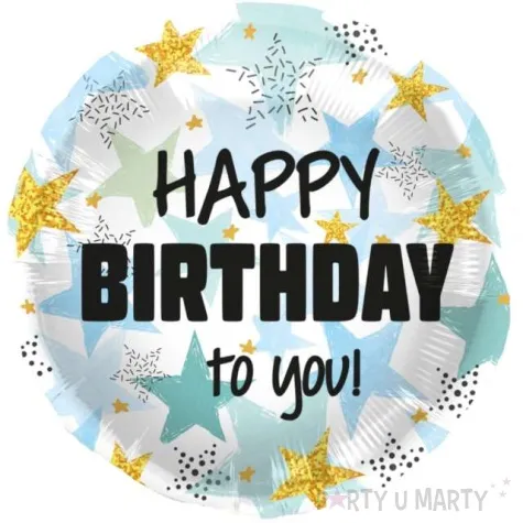 balon foliowy happy birthday to you folat 18 rnd