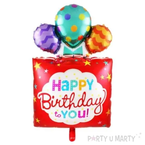 balon foliowy happy birthday to you jix 42 shp