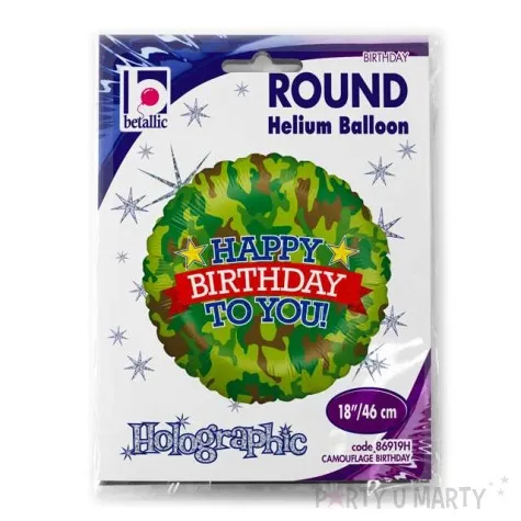balon foliowy happy birthday to you moro betallic 18 rnd