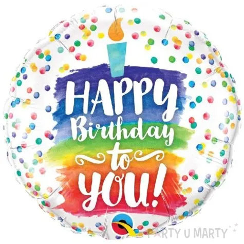 balon foliowy happy birthday to you qualatex 18 rnd