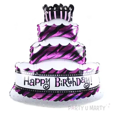 balon foliowy happy birthday tort oem 15 shp