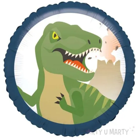 balon foliowy happy dinosaur amscan 17 rnd