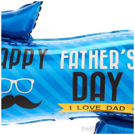 balon foliowy happy fathers day niebieski partypal 33 shp