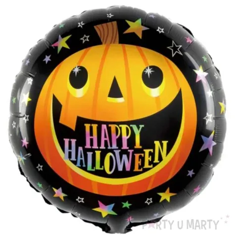balon foliowy happy halloween dynia partypal 18 rnd