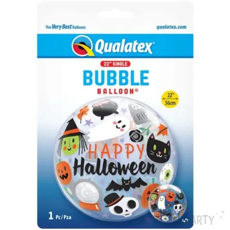 balon foliowy happy halloween qualatex 22 orb