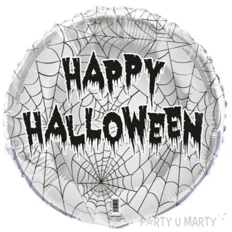 balon foliowy happy halloween unique 18 rnd