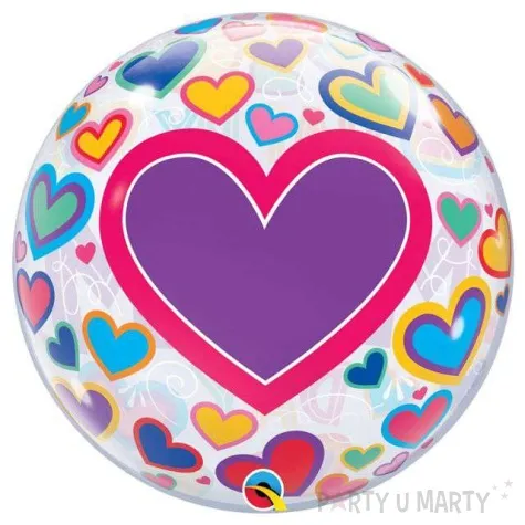 balon foliowy happy mom day dzien matki qualatex bubbles 22 orb