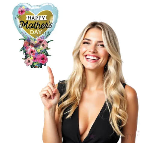 balon foliowy happy mothers day bukiet na dzien matki qualatex 38 shp