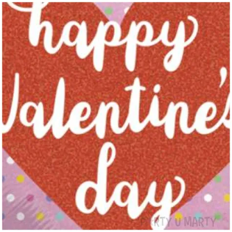 balon foliowy happy valentines day serce rozowy grabo 18 hrt