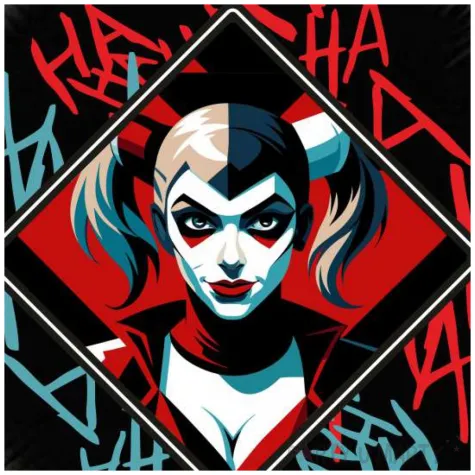 balon foliowy harley czarny 18 rnd