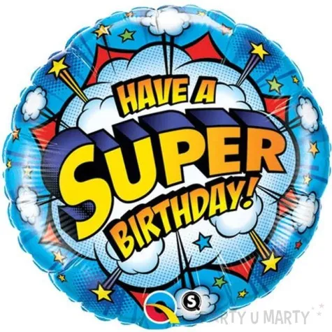 balon foliowy have a super birthday qualatex 18 rnd