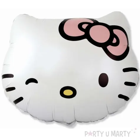 balon foliowy hello kitty bialy flexmetal 24 shp