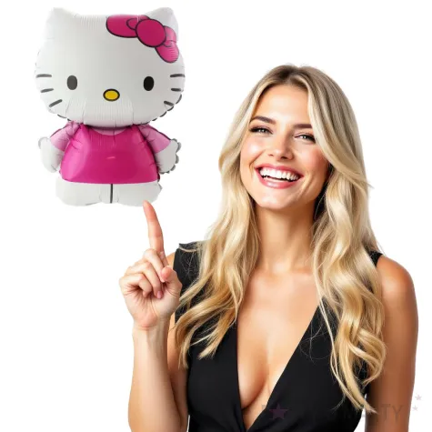 balon foliowy hello kitty flexmetal 12 shp