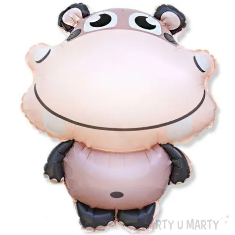 balon foliowy hipopotam dekoracje polska 18 shp