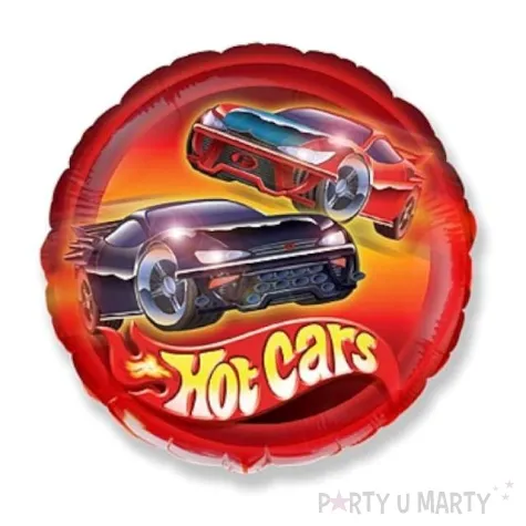 balon foliowy hot cars flexmetal 18 rnd