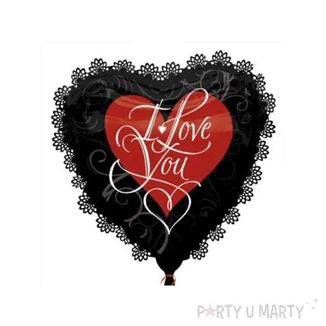 balon foliowy i love you amscan 20 hrt