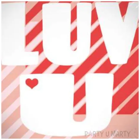 balon foliowy i love you luv u rozowy jasny folat 18 rnd