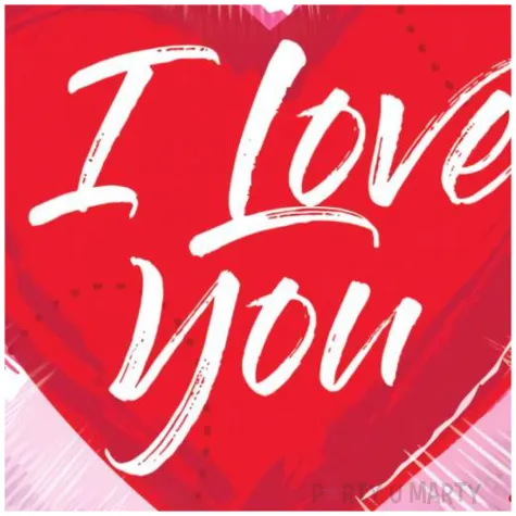 balon foliowy i love you serce qualatex 18 hrt