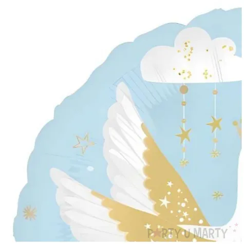 balon foliowy its a boy bocian niebieski 18 amscan rnd