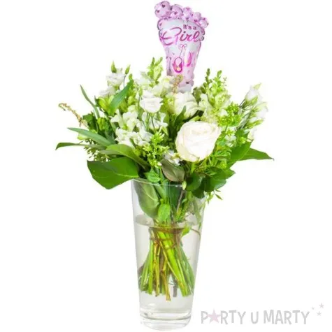 balon foliowy its a girl stopka rozowy folat 6 shp