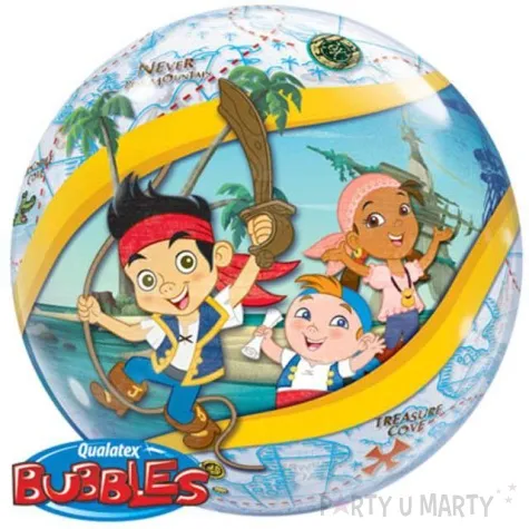 balon foliowy jake and the neverland pirates qualatex 22 orb