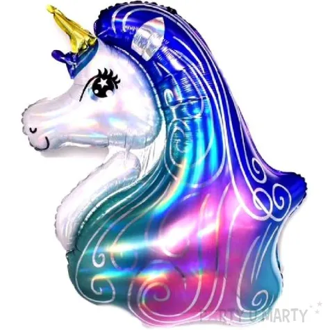 balon foliowy jednorozec opalizujacy jix 32 shp