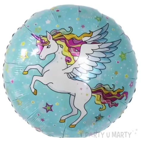 balon foliowy jednorozec pegaz jix 18 rnd