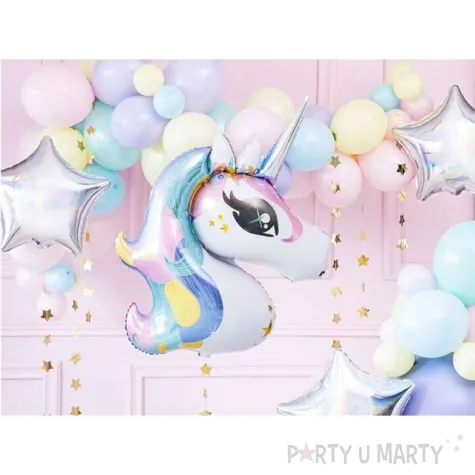 balon foliowy jednorozec teczowy partydeco 35 shp