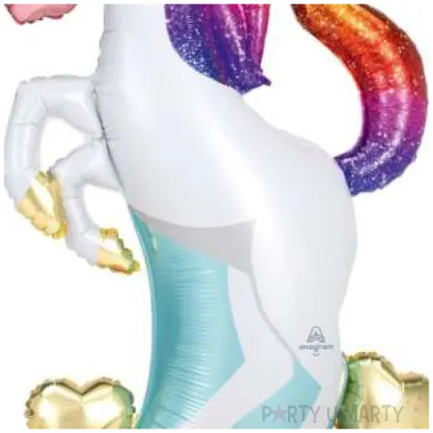 balon foliowy jednorozec teczowy xxl amscan 50 shp