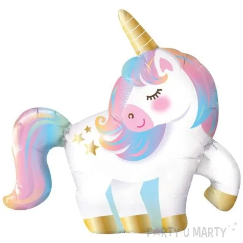 balon foliowy jednorozec unicorn qualatex 14 shp
