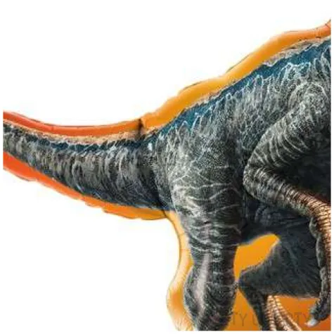 balon foliowy jurassic world dinozaur olbrzym qualatex 38 shp