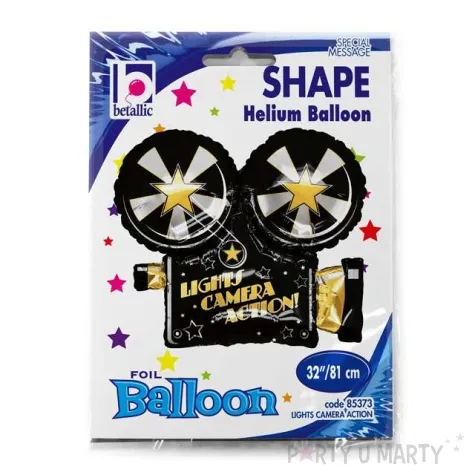 balon foliowy kamera lights camera action grabo 32 shp
