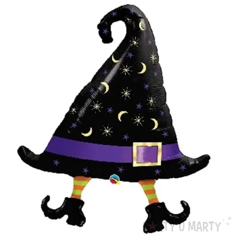balon foliowy kapelusz wiedzmy qualatex 36 shp
