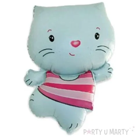 balon foliowy kicia niebieski flexmetal 31 shp