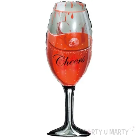 balon foliowy kieliszek halloween cheers partypal 38 shp