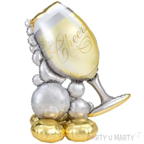 balon foliowy kieliszek szampana amscan 50 shp