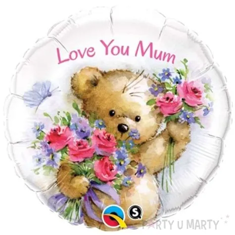 balon foliowy kocham cie mamo mis qualatex 18 rnd